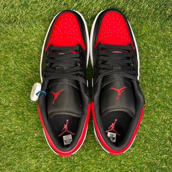 Nike Air Jordan 1 Low Alternate Bred Toe Size 13 553558 066 - Picture 4 of 9